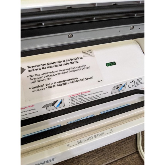 Foodsaver Mini 220 vacuum food sealer - Picture 2 of 4